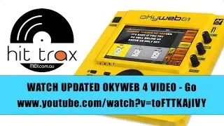Okyweb 4 MIDI File & Mp3 Backing Track Player