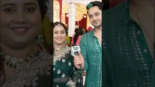 The stars of Mann Ati Sundar, Radhya and Pratham, visited the iconic Andheri Cha Raja!🙏🕉️