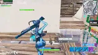HighDistortion Gets 100k Kills Achievement! - Fortnite Battle Royale