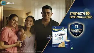 Get Strength to Live Non-Stop with Ensure&reg; #11ImmunityNutrients | Ensure&reg; Immunity TVC | Hindi