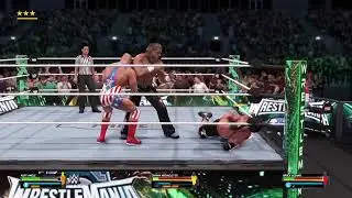 Курт Энгл против Брока Леснара против Шона Майклса: Эпический тройной бой! WWE 2K25 💥 #WWE2K25 #y...