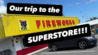 Fireworks Superstore in Ft. Pierce Fl, mini tour and stash update