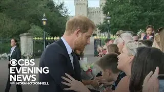 Princes William and Harry reunite to mourn Queen Elizabeth II