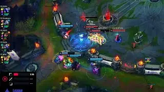 EG Jiizuke Destroys CLG With A Ryze Quadra Kill