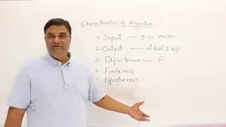 1.2 Characteristics of Algorithm