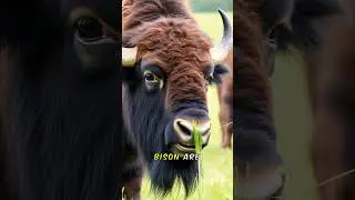 #Massive Yet FAST! The Bison Speed Test #BisonSpeedTest #WildlifeExploration