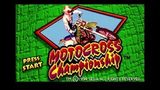 Motocross Championship. [SEGA 32x - Artech Studios, Grey Matter, SEGA]. (1995). Full Season Play.