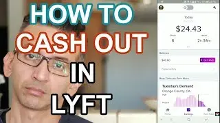 How To Cash Out in Lyft Driver App