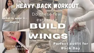 Surviving with only jacket 4&deg;|This changed my Back 💯|  LATS| SHOCKING 😲Lip Liner Revealed