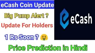 ecash (XEC) coin price prediction in hindi | XEC price prediction in hindi | ecash price analysis