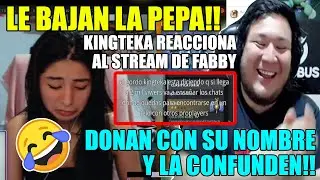 🔥 KINGTEKA REACCIONA AL STREAM DE FABBY!! LO ACUSAN A EL DE SER QUIEN SUELTA LAS FULERAS!! 😂