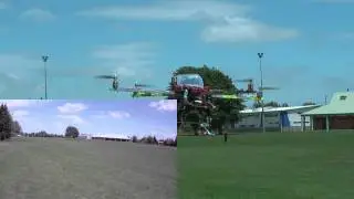 Startup of the HFP board and stabilization test Hexacopter