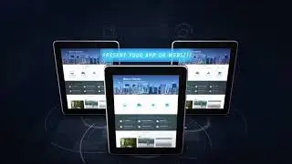 Tablet App Promo | After Effects template