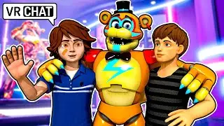 Gregory's NIGHT OUT with Glamrock Freddy in VRCHAT