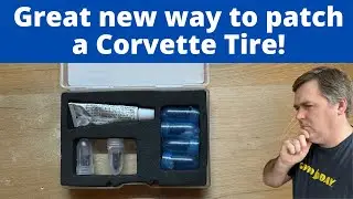 The newest, easiest way to patch a Corvette (or any other) tire.