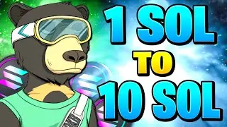 1 To 10 Solana Flipping Challenge [ SPEEDRUN ]