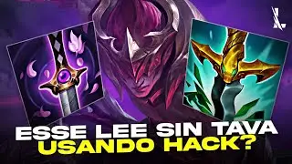 LEE SIN É O CAMPEÃO QUE VAI ME LEVAR ATÉ O TOP 1 DO SERVIDOR? QUE PARTIDA ABSURDA | LoL Wild Rift