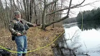 First Day of 2021 Salmon fishing the Shetucket River