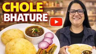Soft Bhature & Punjabi Chhole Recipe | Street Style Chhole Bhature at Home #chholebhature
