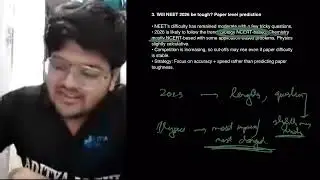 NEET 2026 paper will be tough? All India rank 1&rsquo;s analysis #neet2026