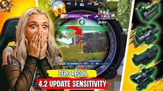Pubg 4.2 Update Sensitivity Settings Code 🔴| Pubg Best Sensitivity + Control Code 2026 | All Devices