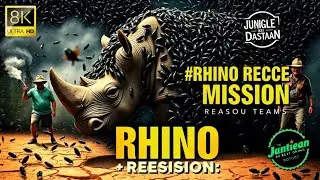Rhino Rescue: A Jungle Battle for Survival | Ultra-Realistic Animal Animation