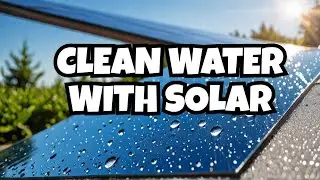 Solar Windows: A Sustainable Solution for Clean Water