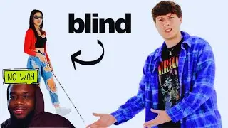 Zach Justice Blind Dating Blind Girls Reaction!!