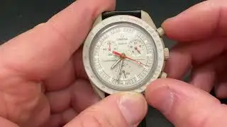 How To Use The Stopwatch On A Swatch Omega MoonSwatch