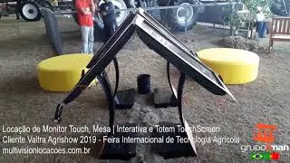 Aluguel de Tela e totem  Touchscreen | Instala&ccedil;&atilde;o em totem ou parede |Multivision Loca&ccedil;&otilde;es