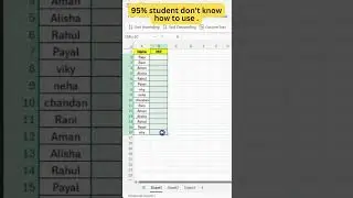 How to Use Data Validation in Excel #excel #datavalidation #data  #dataanalysis f#excelfunction