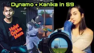 Dynamo gaming season 9 with his gf hydra Kanika playing together in squad with intense game