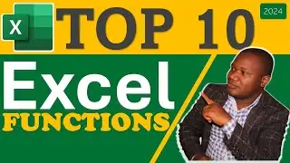 The Only TOP 10 Microsoft Excel Functions You Need as a Beginner.