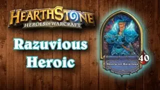 Hearthstone Curse of Naxxramas: Instructor Razuvious Heroic - First Try Kill!