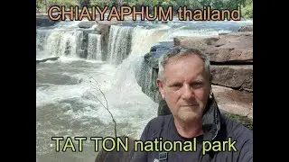 road trip CHIAIYAPHUM   TAT TON national park thailand