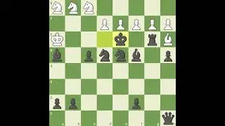 9 knight promotion #chesspuzzles