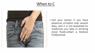 Urination - excessive amount