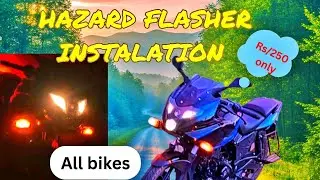 HAZARD FLASHER INSTALATION FOR All BIKES