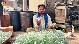 Millions Of Glass Bottles CRUSHED 😱 | How Old Glass Turns Into Brand New Perfume Bottles