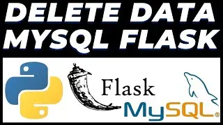 DELETE data in Mysql database using Flask and Postman tutorial | REST API