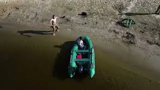 Лето, озеро, лодочка