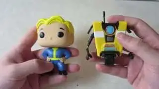 Funko Pop Figure - Unboxing - Fallout Vault Dweller - Borderlands - ClapTrap