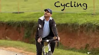 Cycling in Monsoon#nature #tribanrc120 #bycle #fitness #road#travel #music#decathlon #scotland#viral