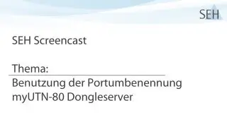 myUTN-80 Dongleserver - Portumbenennungsfunktion