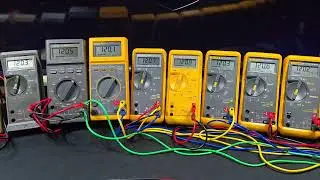 All My Good Multimeters on ACV Mains