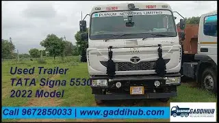 Tata Signa 5530 on sale at Gaddihub Yard, Jaipur | Used commercial vehicle| 2022 Model | sold