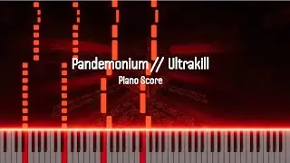 Pandemonium - ULTRAKILL OST // Piano Score