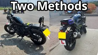 Как использовать свой собственный мотоцикл для сдачи экзамена на мотоцикл || Советы для начинающи...