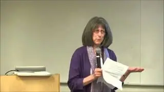 Marcy Darnovsky (Center for Genetics and Society) at a USF LASER (2014)