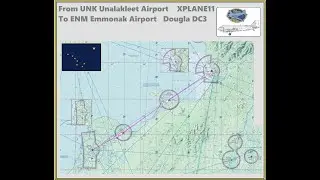 HISTORICAL FLIGHT   DC3 DAKOTA  FROM UNALAKLEET AIRFIELD TO EMMONAK AIRFIELD